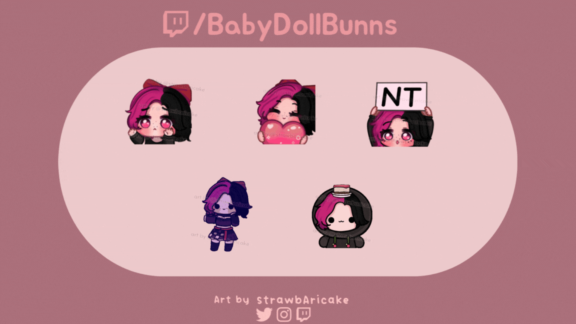 Standard Emotes + 2 Animated Emotes